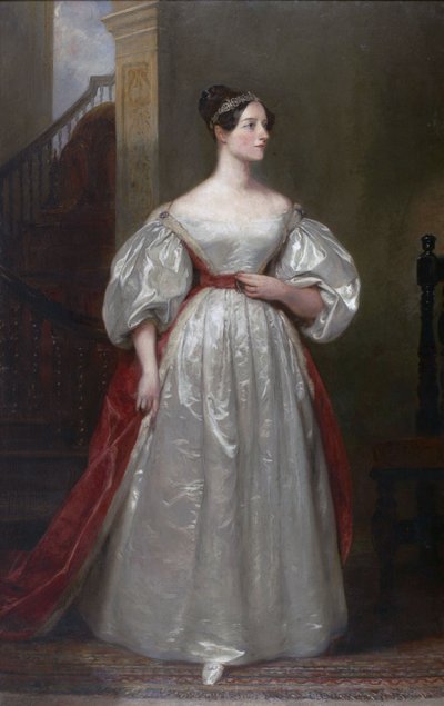 Portret van Ada Lovelace (1815-1852) door Margaret Sarah Carpenter